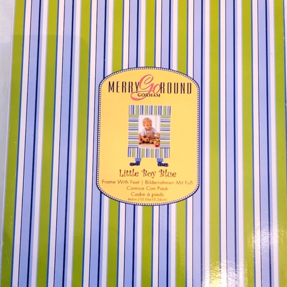 Gorham Merry Go Round picture frame with feet